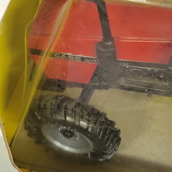 Vtg 1985 Ertl 1/32 scale Die-cast IH Case 2294 4wd w/frontend tractor red/black - Picture 5 of 9